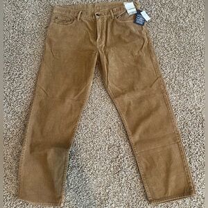 GAP Men's Brown & Navy Corduroy Pants